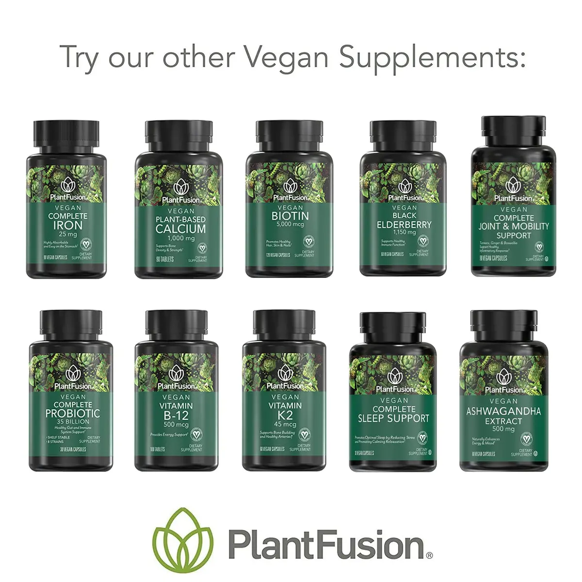 PlantFusion Vegan Vitamin D3 2000IU | Organic Plant-Based Supplement for Immunity & Bone Health - view 7