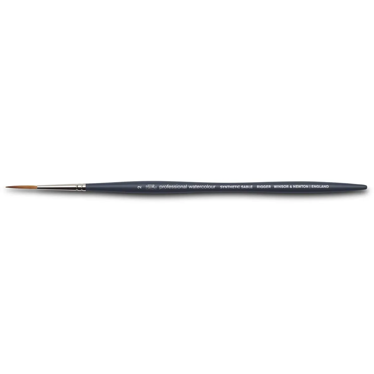 Winsor & Newton Professional Watercolour Synthetic Rigger Brush #2 | Fine Art Quality for India - main product image
