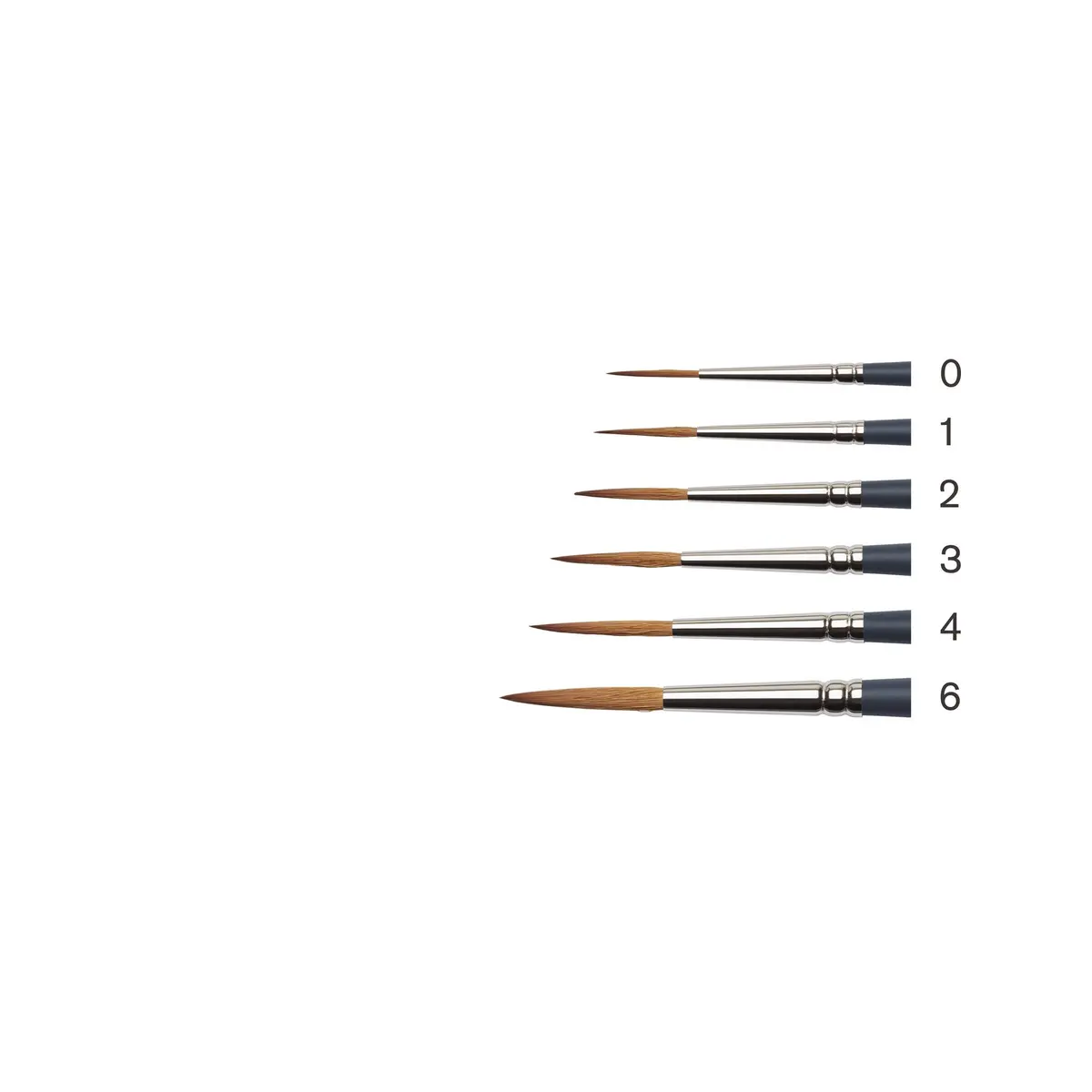 Winsor & Newton Professional Watercolour Synthetic Rigger Brush #2 | Fine Art Quality for India - view 3