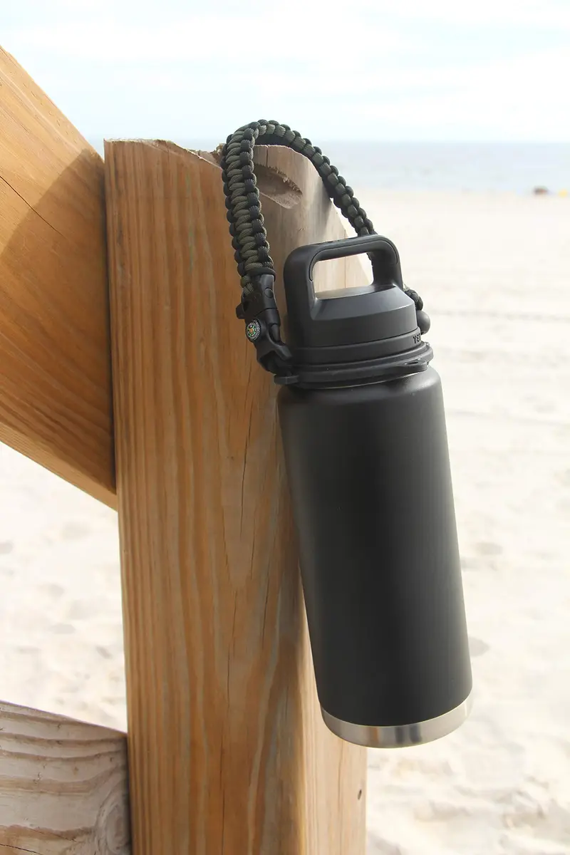 One MissionX Paracord Handle for Yeti Rambler 36oz | Secure Heavy Bottle Carrier - view 2