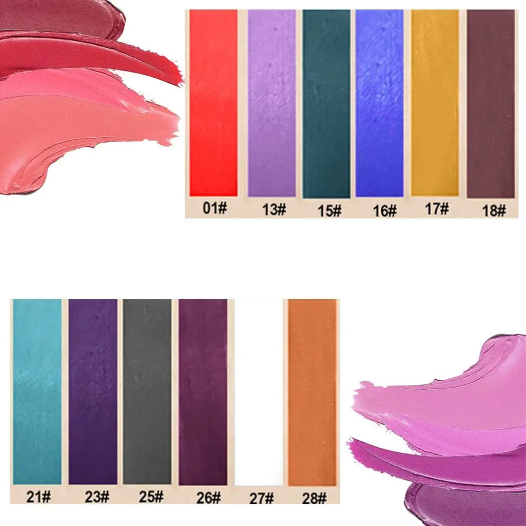 Topmake Lipstick Velvet Moisturizing Lipgloss 0.33 Fl Oz | High Pigment Blue Lip Color for Women & Girls - view 6