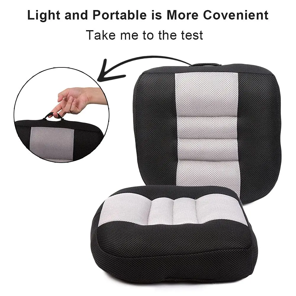 Srutirbo Car Booster Seat Cushion Heightening 4 inch | Portable, Non-slip, Ergonomic Support - view 3