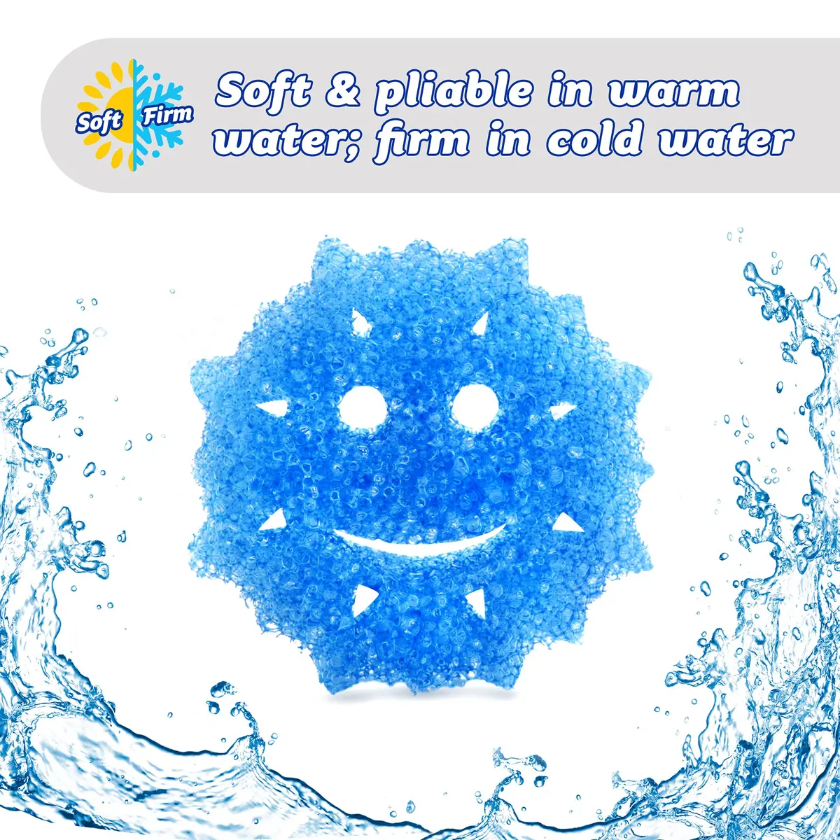 Scrub Daddy Sponge Set - Holiday Shapes | Non Scratch Deep Cleaning Utility Sponge (3 Count) - view 4