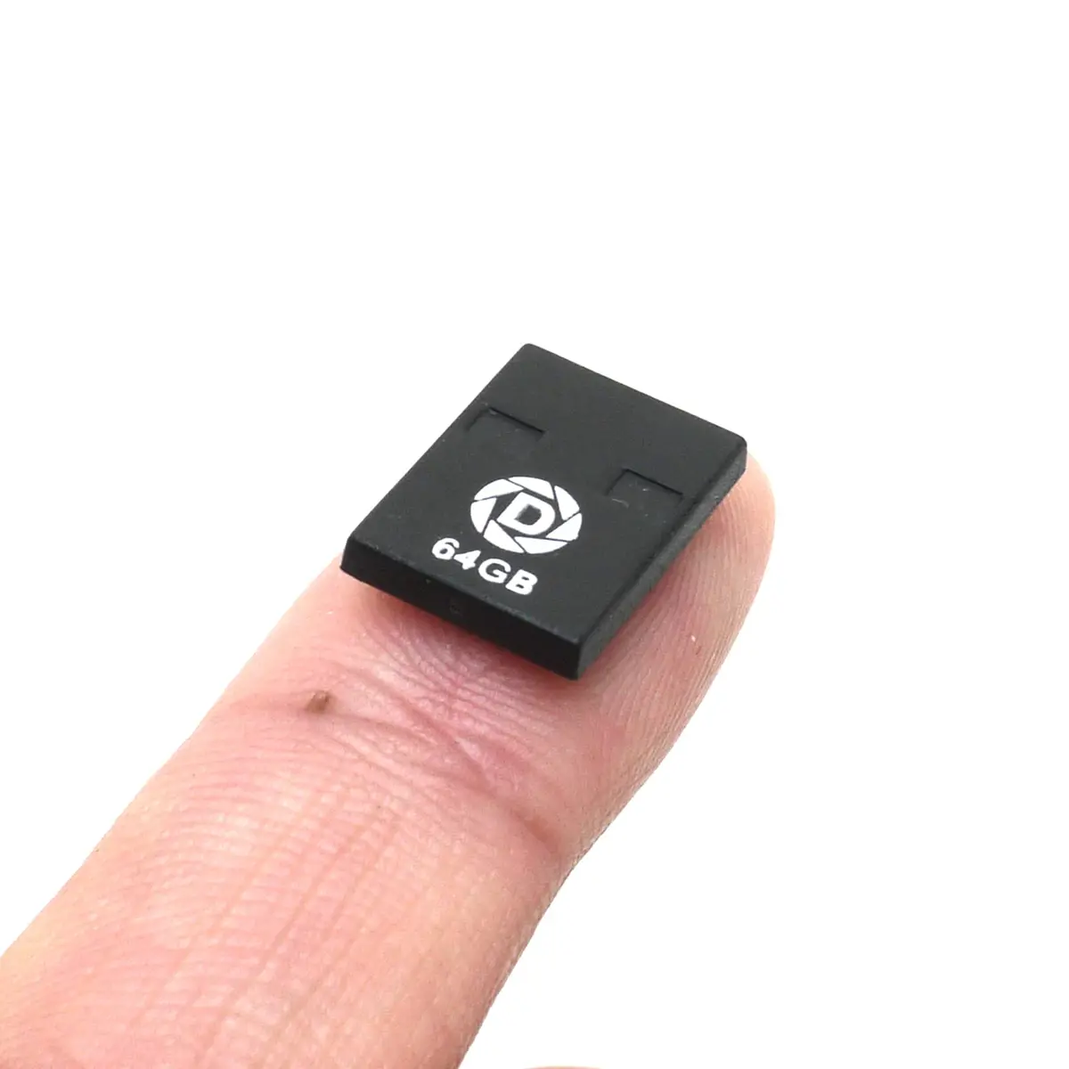 DSLRKIT 64GB USB Flash Drive Slim Waterproof Compact Portable (2.3mm Thick, 16.7mm Long) - main product image