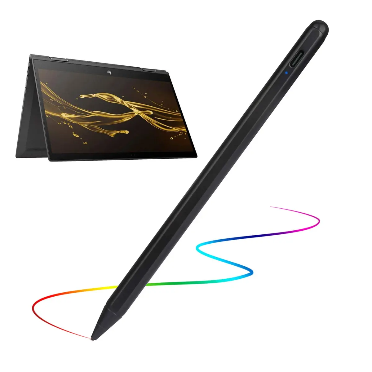 EVACH Active Stylus Pen for HP Envy X360 Convertible 15.6" Laptop | 1.5mm Fine Tip, 20-Hour Battery - main product image