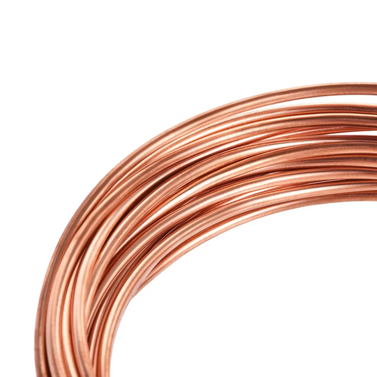 uxcell Refrigeration Tubing 2.5mm OD x 1.5mm ID 19.5Ft Copper Coil | Corrosion-Resistant Heat Exchange Pipe - view 3
