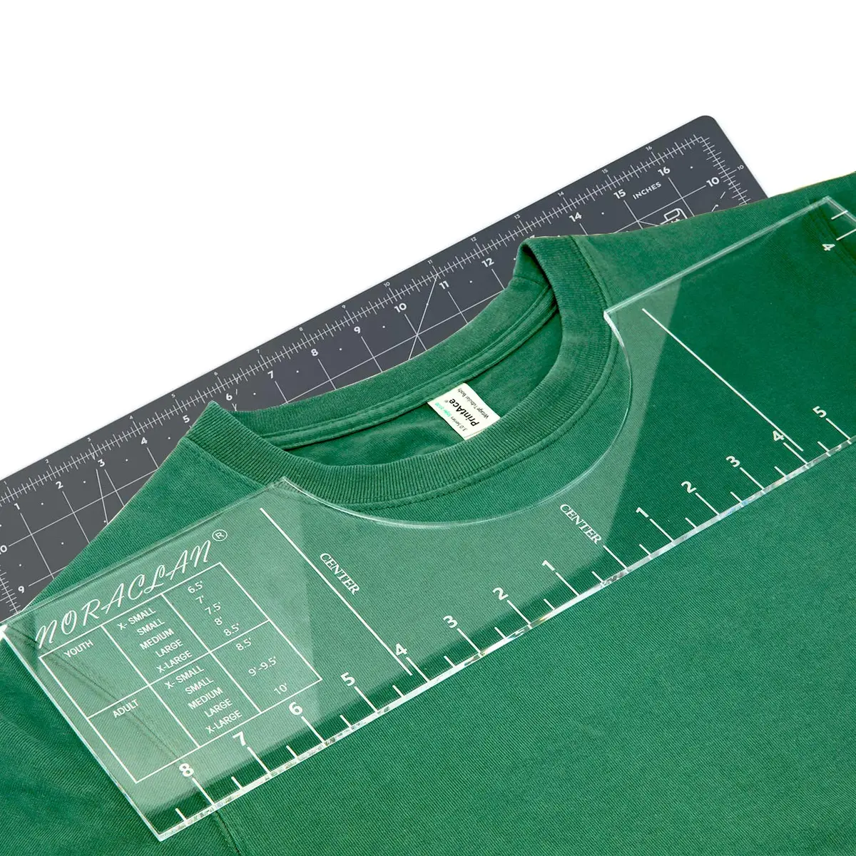 PLYXQ T-Shirt Alignment Ruler Guide 45.72 cm (18") | Precise Vinyl & Sublimation Design Tool - view 2