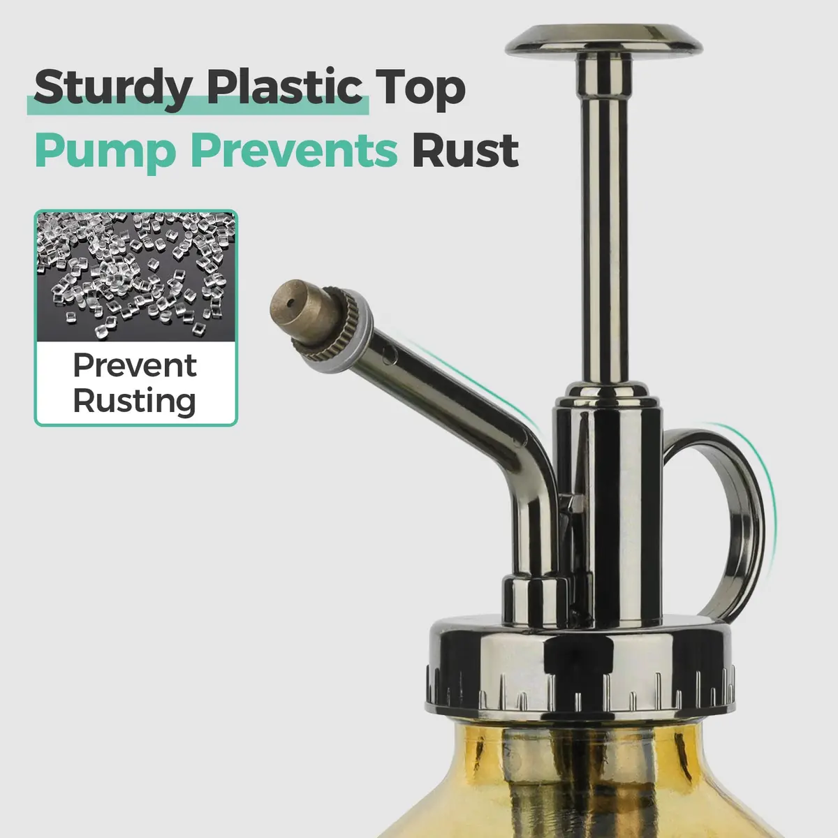 T4U Glass Plant Mister 200ML | Vintage Spray Bottle for Indoor & Outdoor Plants - view 2