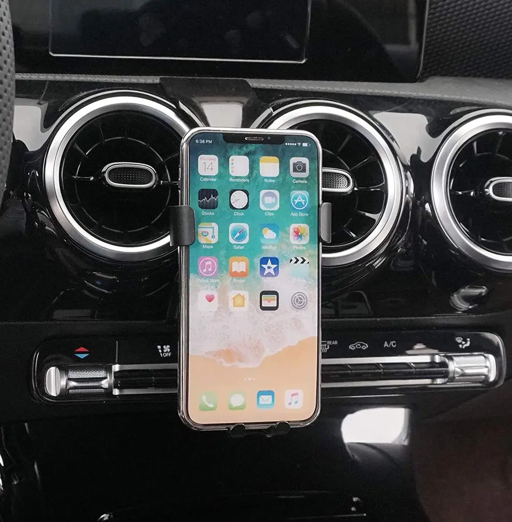 Bwen Car Phone Holder for Mercedes Benz A-Class 2019-2022, CLA-Class 2020-2025 | Air Vent, Anti-vibration, Easy Install - view 3