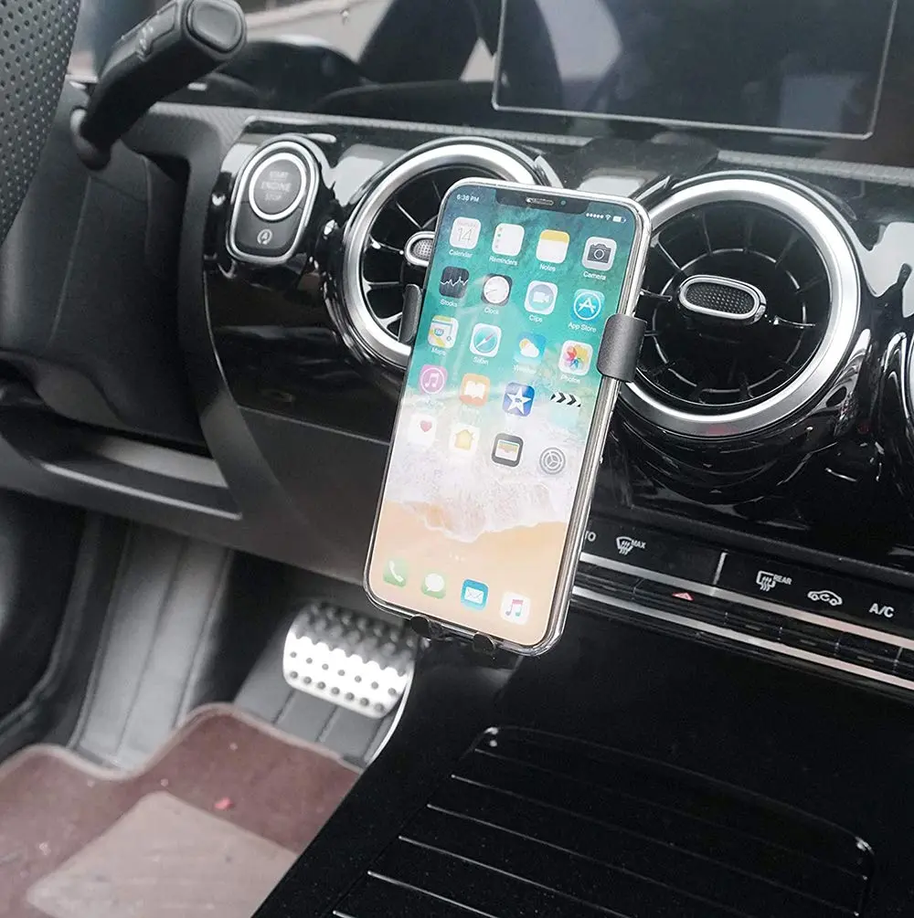 Bwen Car Phone Holder for Mercedes Benz A-Class 2019-2022, CLA-Class 2020-2025 | Air Vent, Anti-vibration, Easy Install - view 4