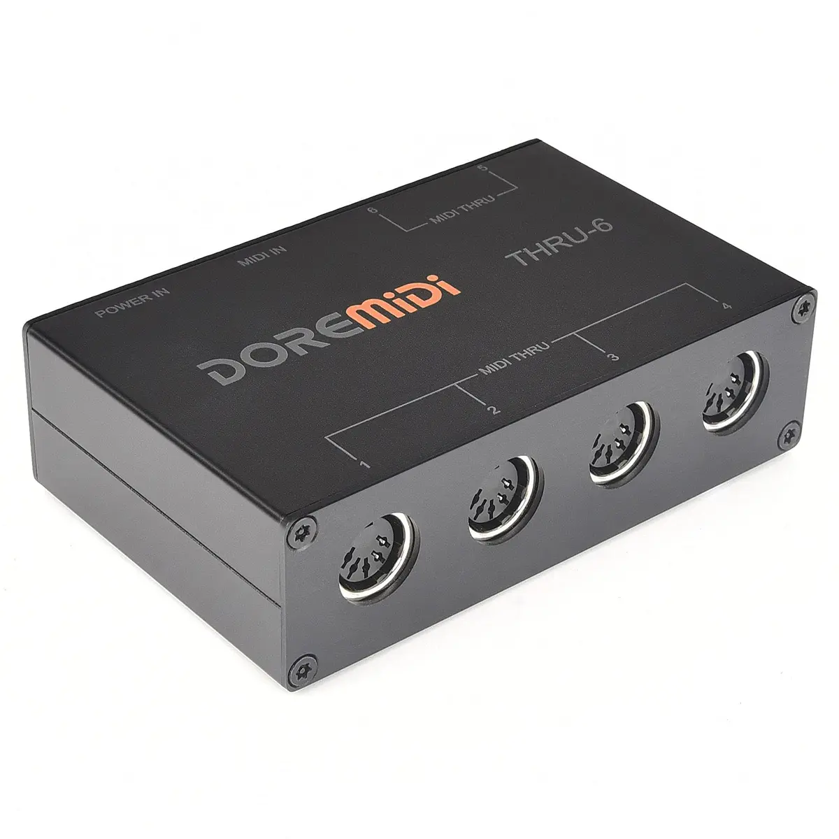 Camola MIDI Thru 6 Box USB MIDI Interface 1-in 6-out | High-speed MIDI Splitter for Studio & Live - main product image