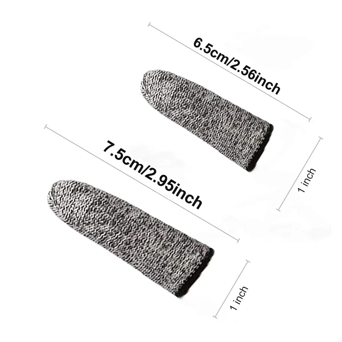 JADE KIT 40PCS Finger Cots Cut Resistant Protector | Reusable Anti-Cut Finger Sleeves for Cuts - view 5