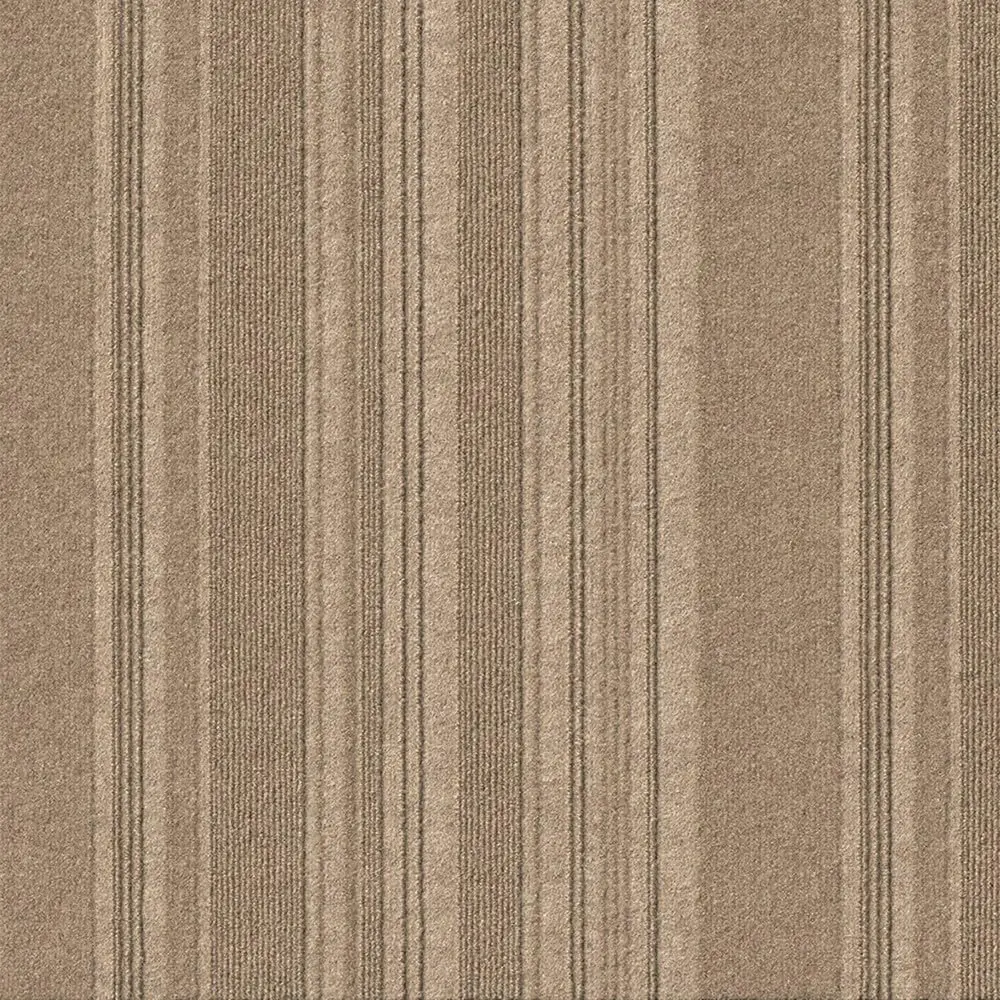 Foss Floors Peel and Stick Commercial Carpet Tile Taupe 24 in. x 24 in. | Modern, Pressure-sensitive Adhesive, PET - main product image