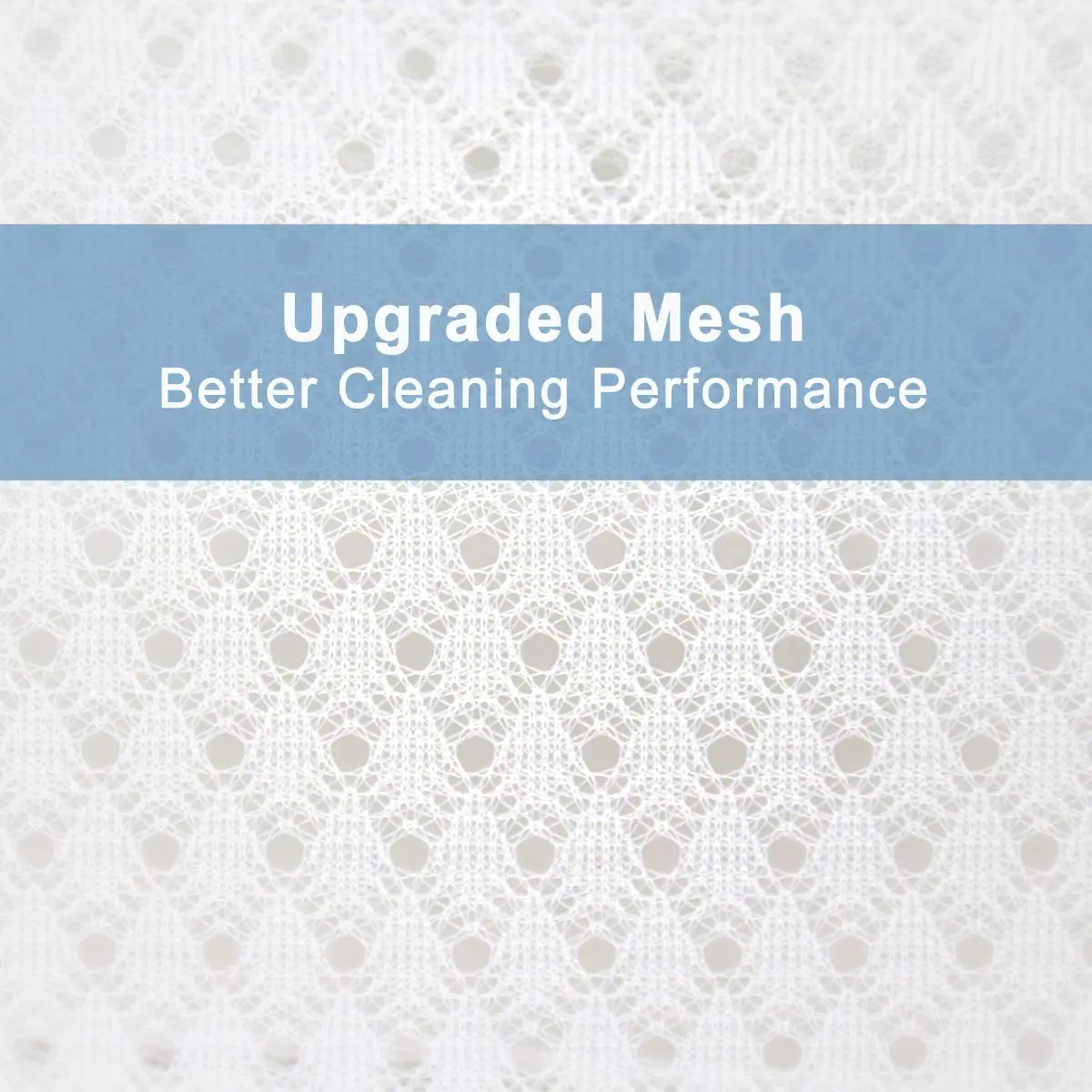 Muchfun 3Pcs Durable Diamond Mesh Laundry Bags for Delicates 12 x 16 Inches | Breathable, Long-Lasting, Rustproof Zipper - view 2