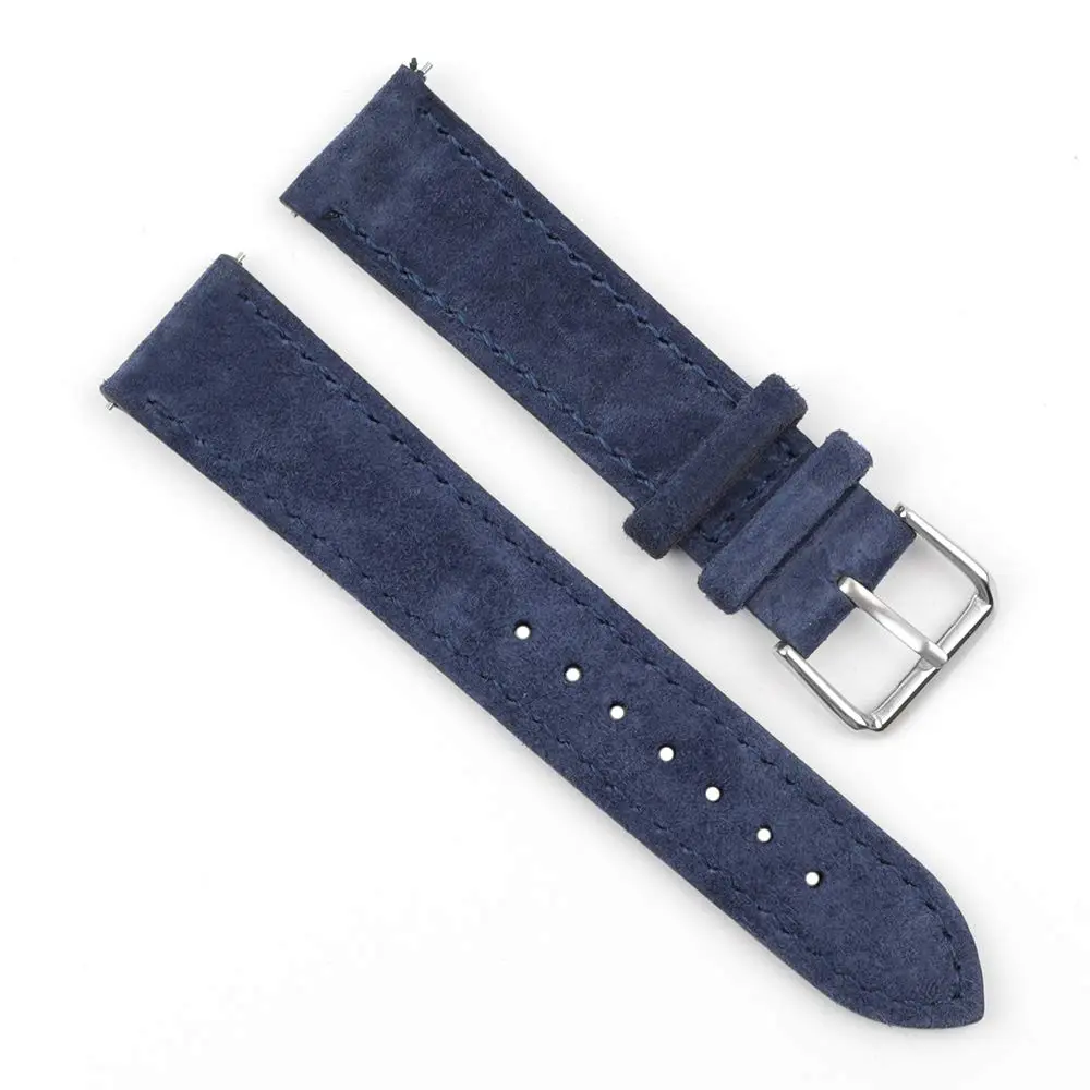 Onthelevel Suede Watch Strap-24mm | Soft Leather, Quick Release, Unisex Fit - main product image