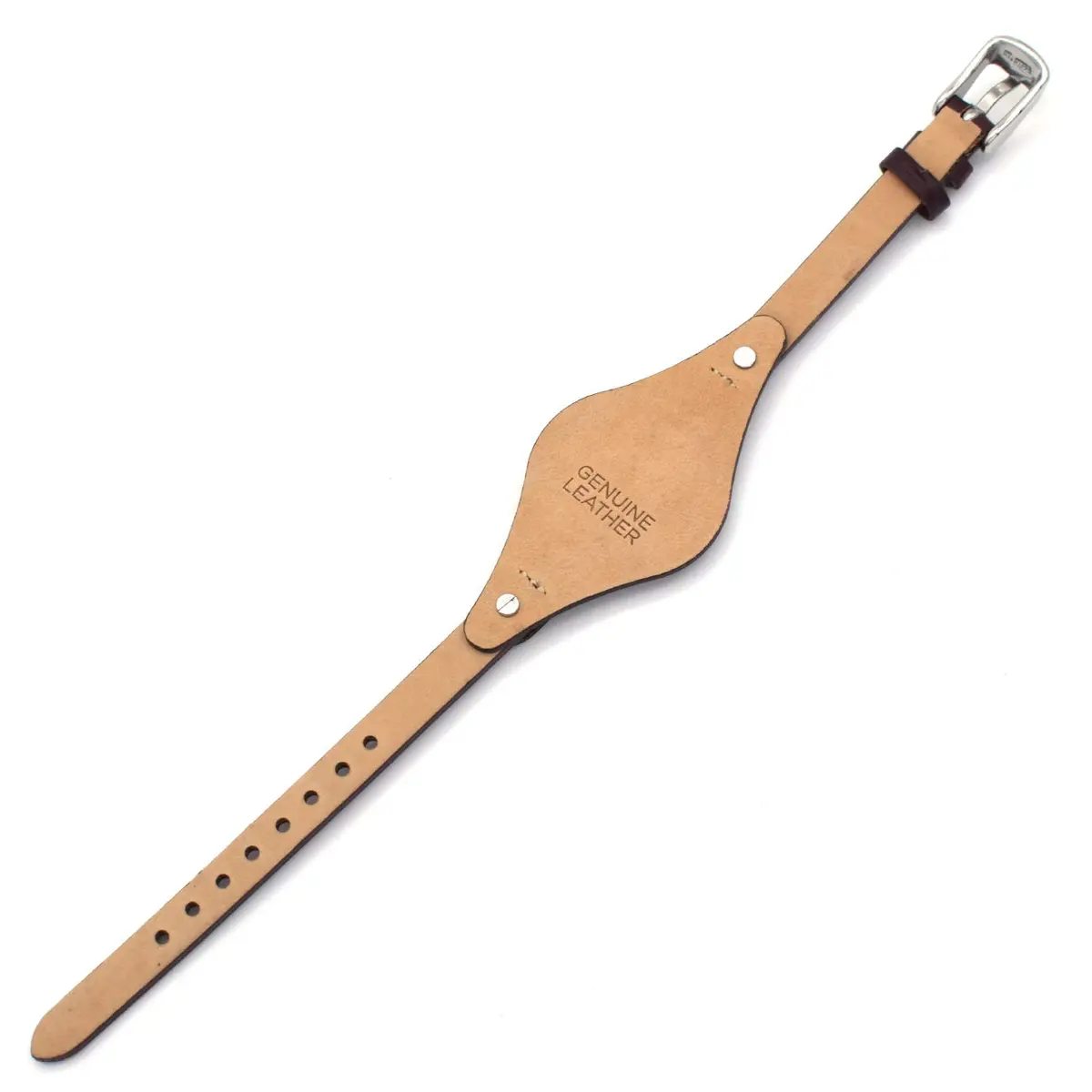 bullish 8mm Genuine Leather Watch Strap for Fossil | Elegant Calf Leather Replacement - view 5