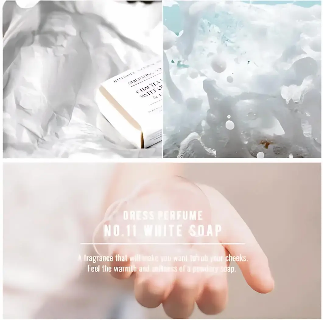 W.Dressroom No.11 White Soap & Living Clear Perfume 70ml | Refreshing Floral Scent for Fabrics & Air - view 3