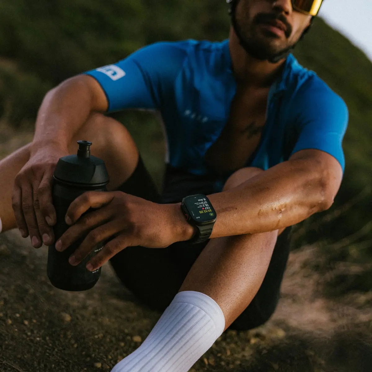 NOMAD Sport Band - 45mm | Black Apple Watch Ultra 2 Band, Athletic & Waterproof - view 5