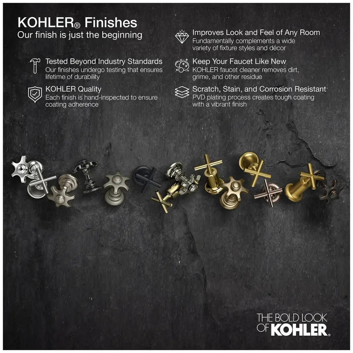 Kohler MasterShower Shower Arm and Flange 7.5-inch (19 cm) with Vibrant Brushed Moderne Brass Finish | Solid Brass Construction - view 5
