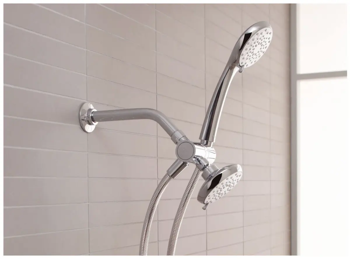 Kohler MasterShower Shower Arm and Flange 7.5-inch (19 cm) with Vibrant Brushed Moderne Brass Finish | Solid Brass Construction - view 4