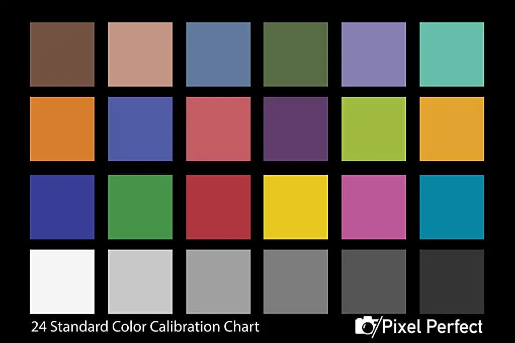 Pixel Perfect Camera Color Correction Card 5" x 7" (2-Pack) | Professional Photo & Video White Balance Tool - main product image