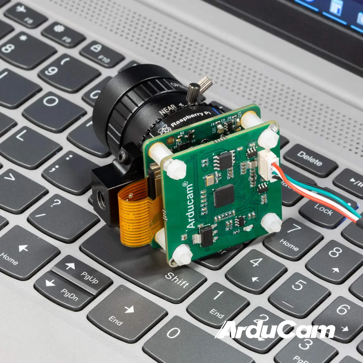 Arducam CSI to USB UVC Camera Adapter Board for Raspberry Pi HQ Camera, 12.3MP IMX477 Camera Board | UVC-compliant webcam adapter with audio, supports Raspberry Pi HQ Camera - view 4