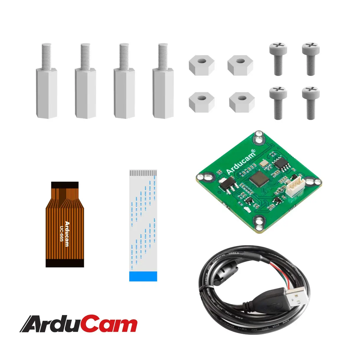 Arducam CSI to USB UVC Camera Adapter Board for Raspberry Pi HQ Camera, 12.3MP IMX477 Camera Board | UVC-compliant webcam adapter with audio, supports Raspberry Pi HQ Camera - view 6