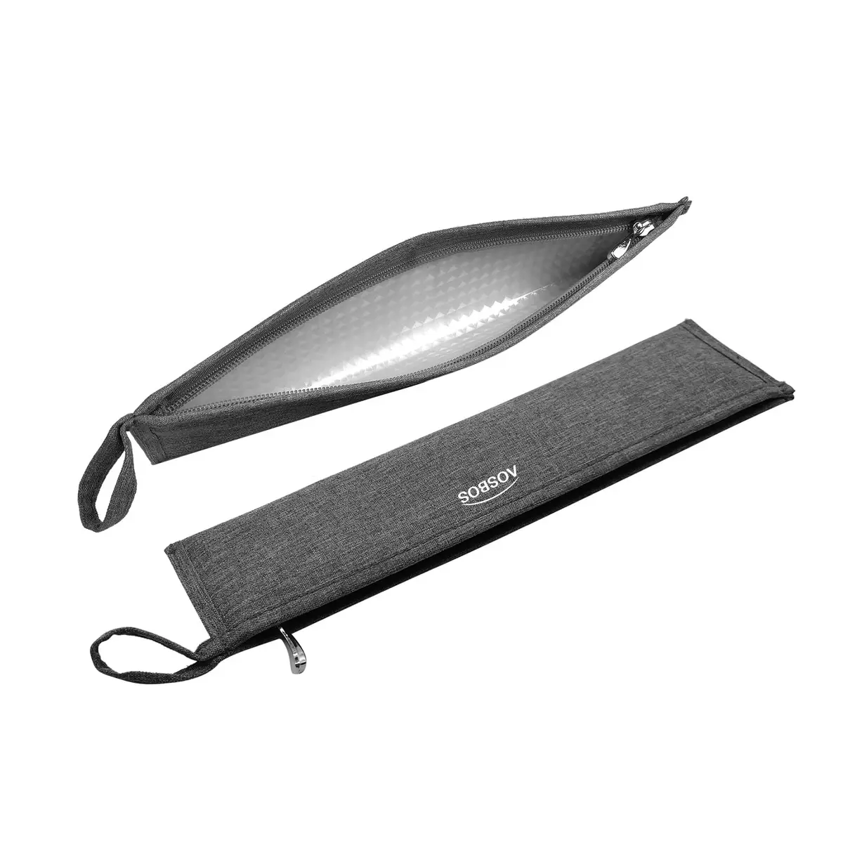 Aosbos Chopsticks Carrying Case Reusable Pouch | Portable Flatware Bag for Travel & Home - main product image