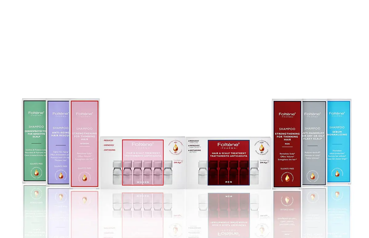 Foltene Hair Regrowth Serum, Tricalgoxyl, Anti-Thinning, 24 Vials | Nourishes & Strengthens Hair from Roots - view 10