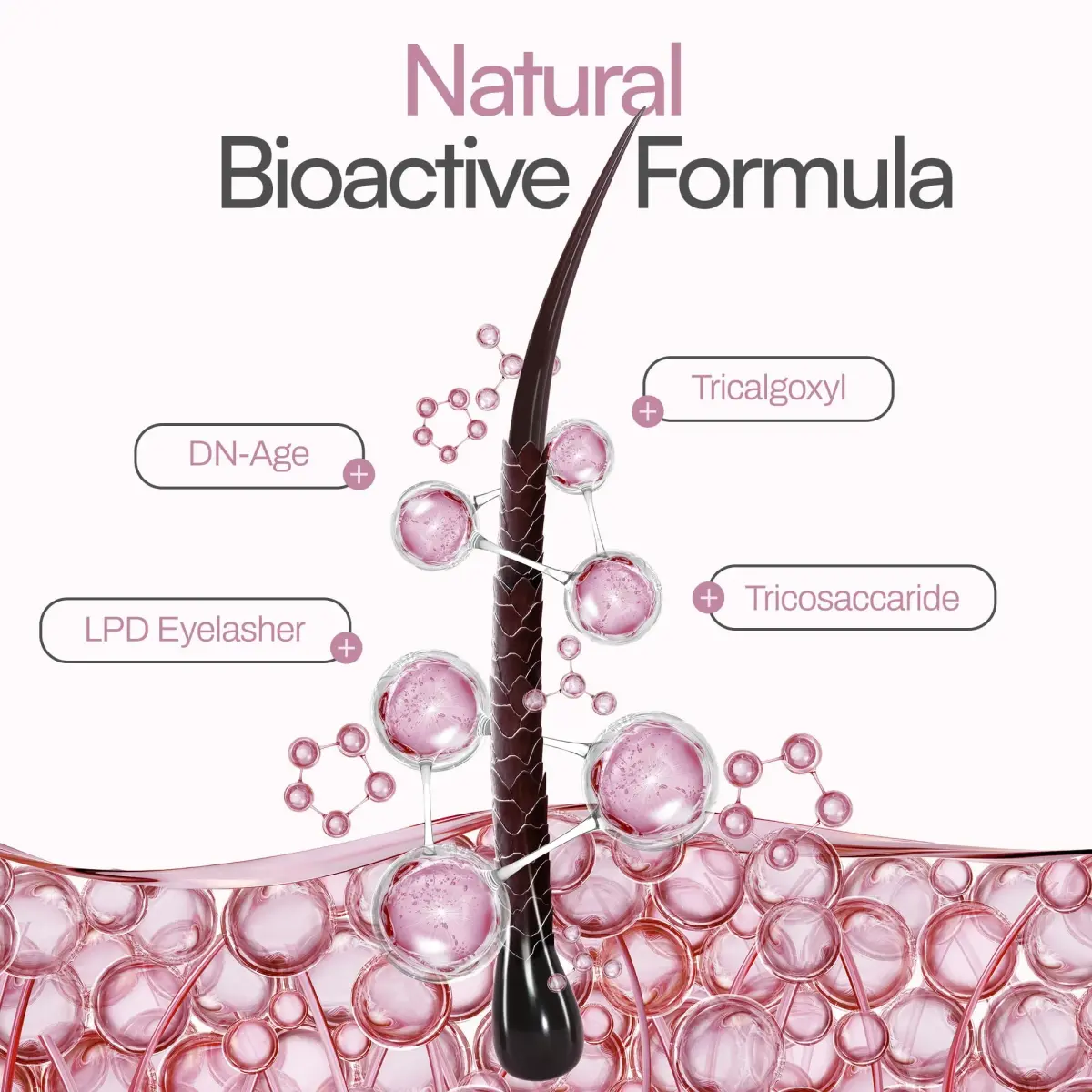 Foltene Eyelash & Eyebrow Treatment Serum 10ml (0.34 Fl Oz) | Stimulates Growth for Fuller, Longer Lashes & Brows - view 5