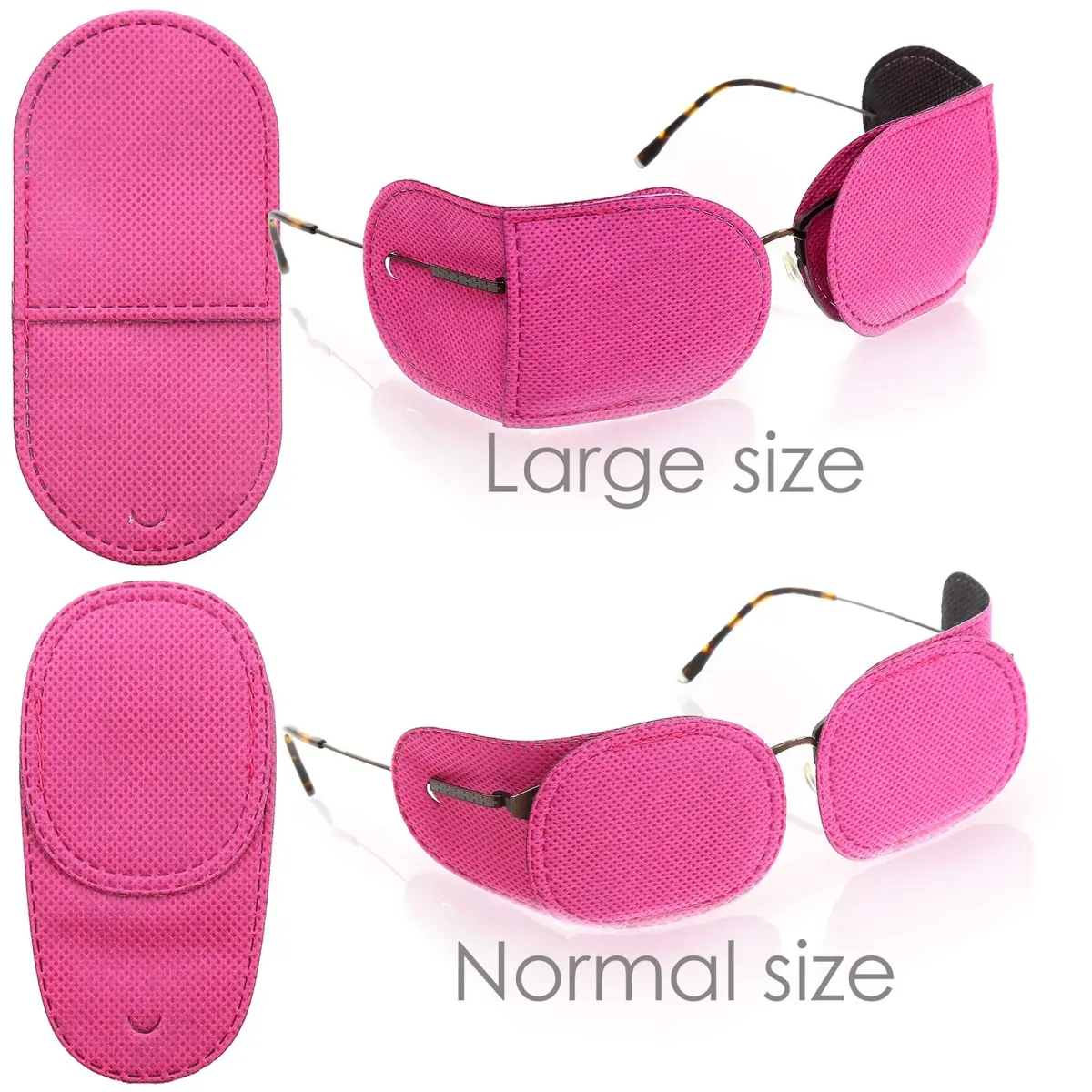 VEEJION Pink 12PCS Eye Patches for Adults & Kids | Treat Lazy Eye & Amblyopia - view 4