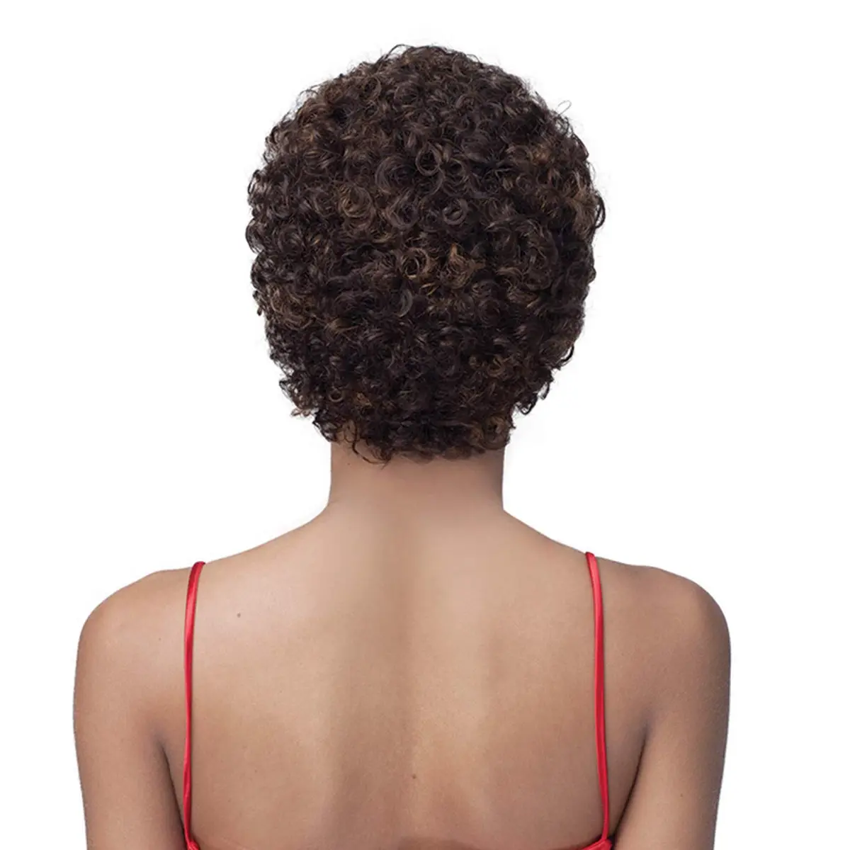 BOBBI BOSS Human Hair Wig MH1271 Lea (51) | 100% Human Hair, Salt&Pepper Off Black, Easy Maintenance, Tangle & Shed Free - view 3