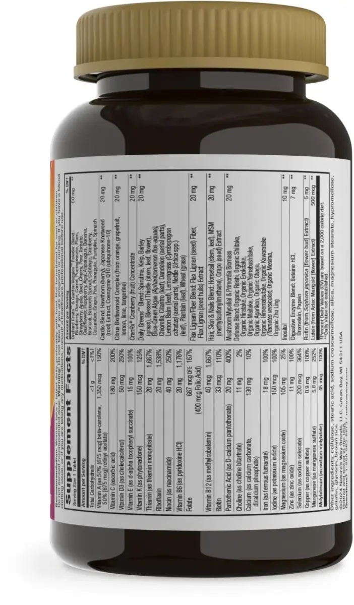 Nature's Way Alive! Women's Ultra Multivitamin 150 Count | High Potency Formula for Energy & Wellness - view 9