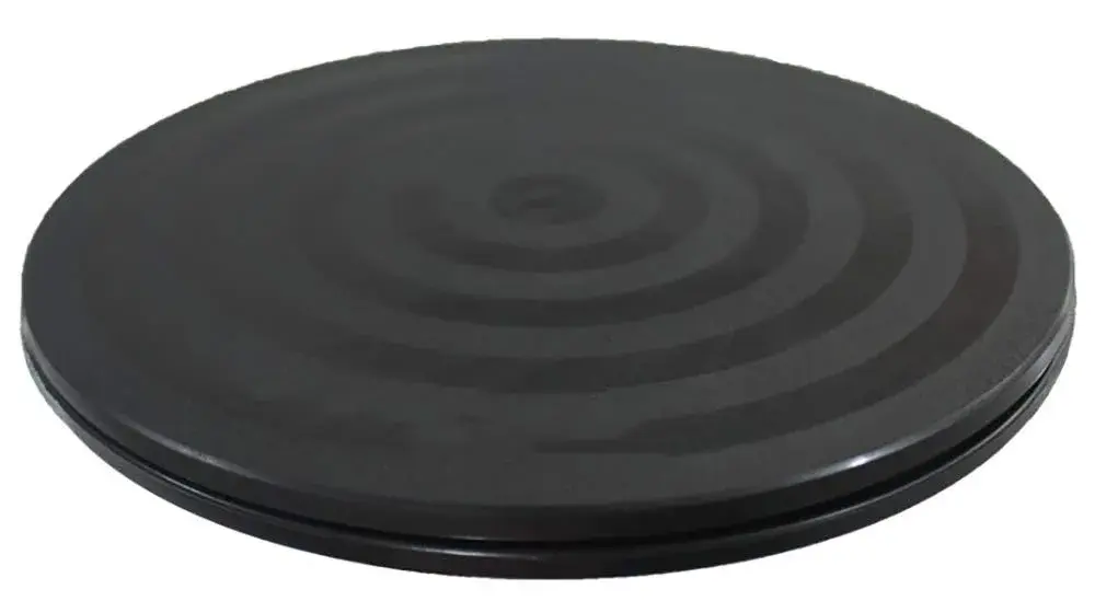 kydely Black 8" Mini Bonsai Turntable | Smooth 360-Degree Rotation for Pruning & Display - main product image