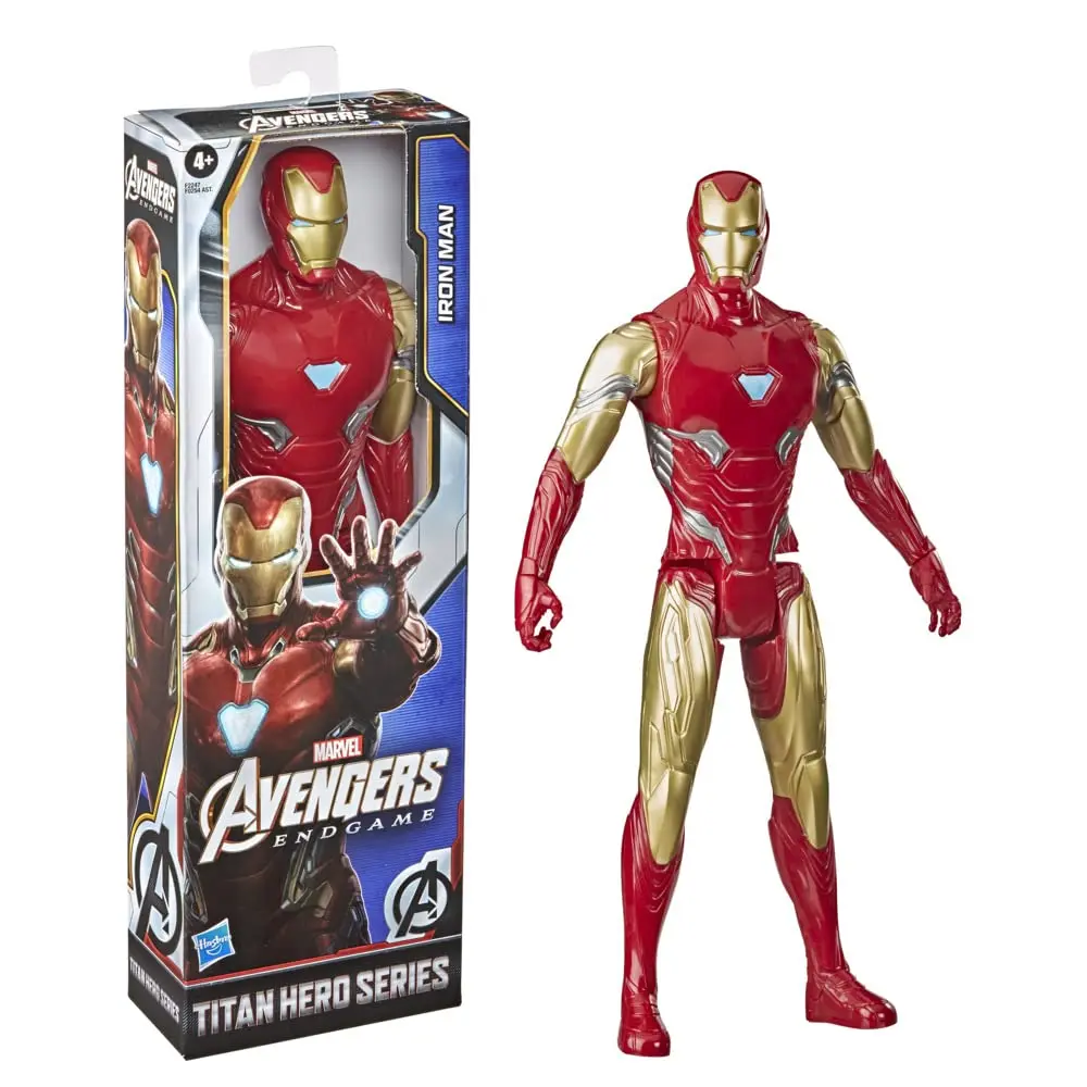 MARVEL THE AVENGERS Marvel Avengers Titan Hero Series Collectible 12-Inch Iron Man Action Figure | 12-inch Toy for Kids 4+ - view 3
