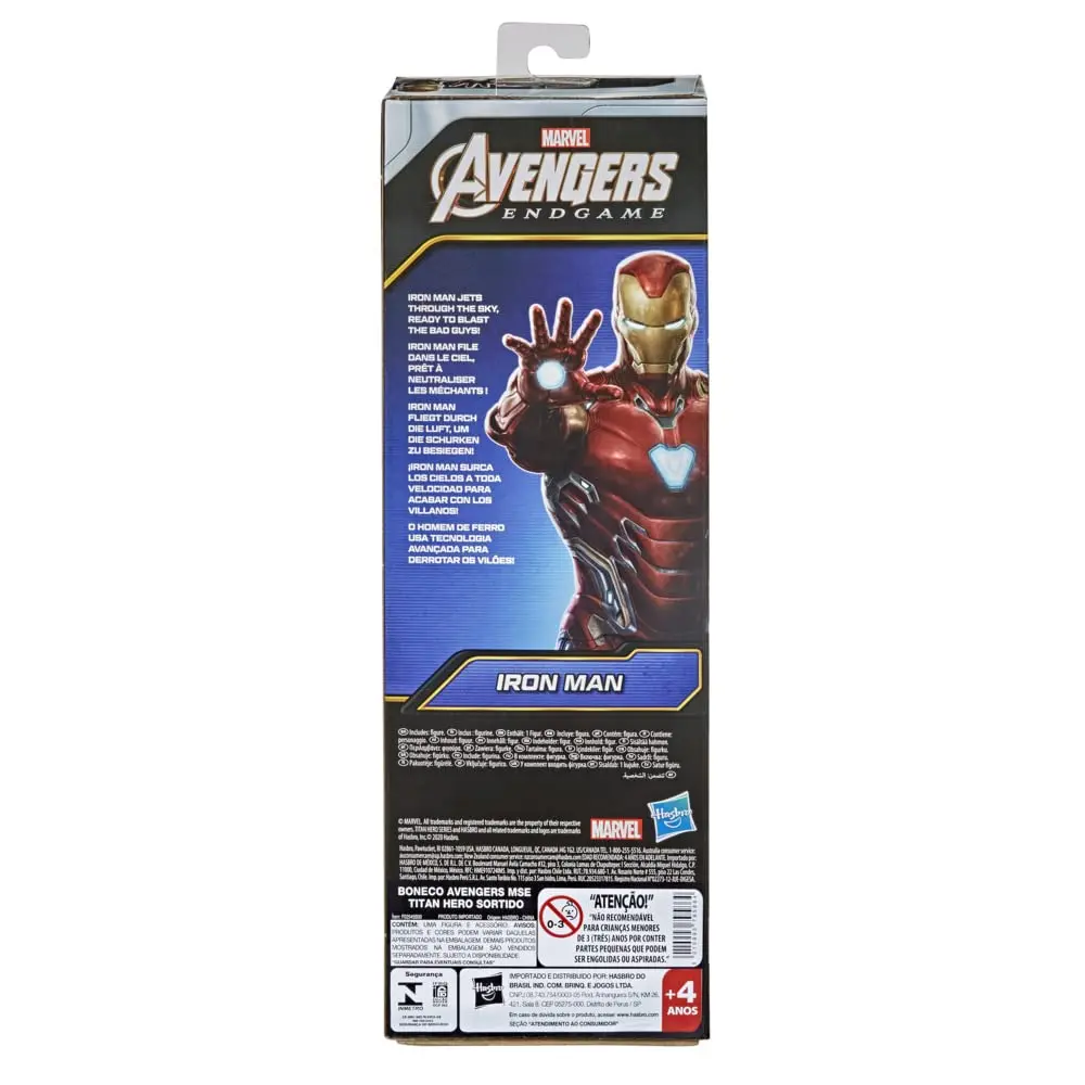 MARVEL THE AVENGERS Marvel Avengers Titan Hero Series Collectible 12-Inch Iron Man Action Figure | 12-inch Toy for Kids 4+ - view 4