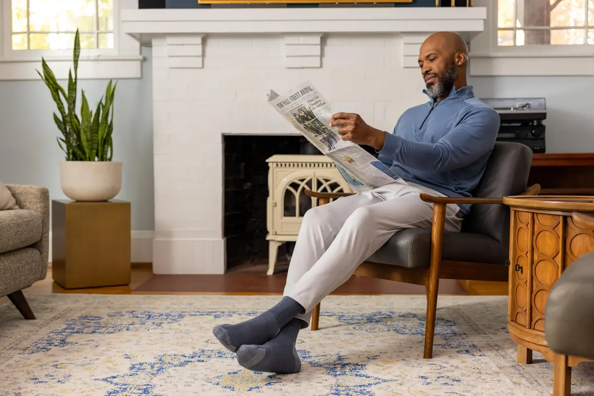 Dr. Scholl's Men's Advanced Relief Blisterguard Crew Socks 6.5-12 US | All-Day Comfort & Blister Prevention - view 6