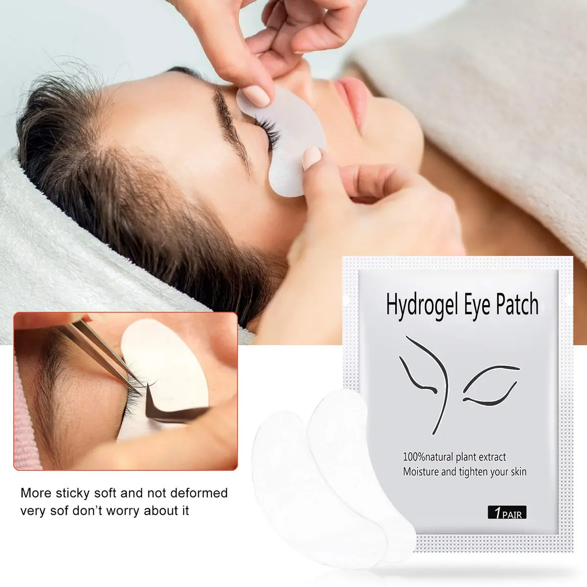 JASSINS Eyelash Tape,Adhesive Fabric,9m x 0.47in | Breathable, Portable, Salon-Quality - view 6