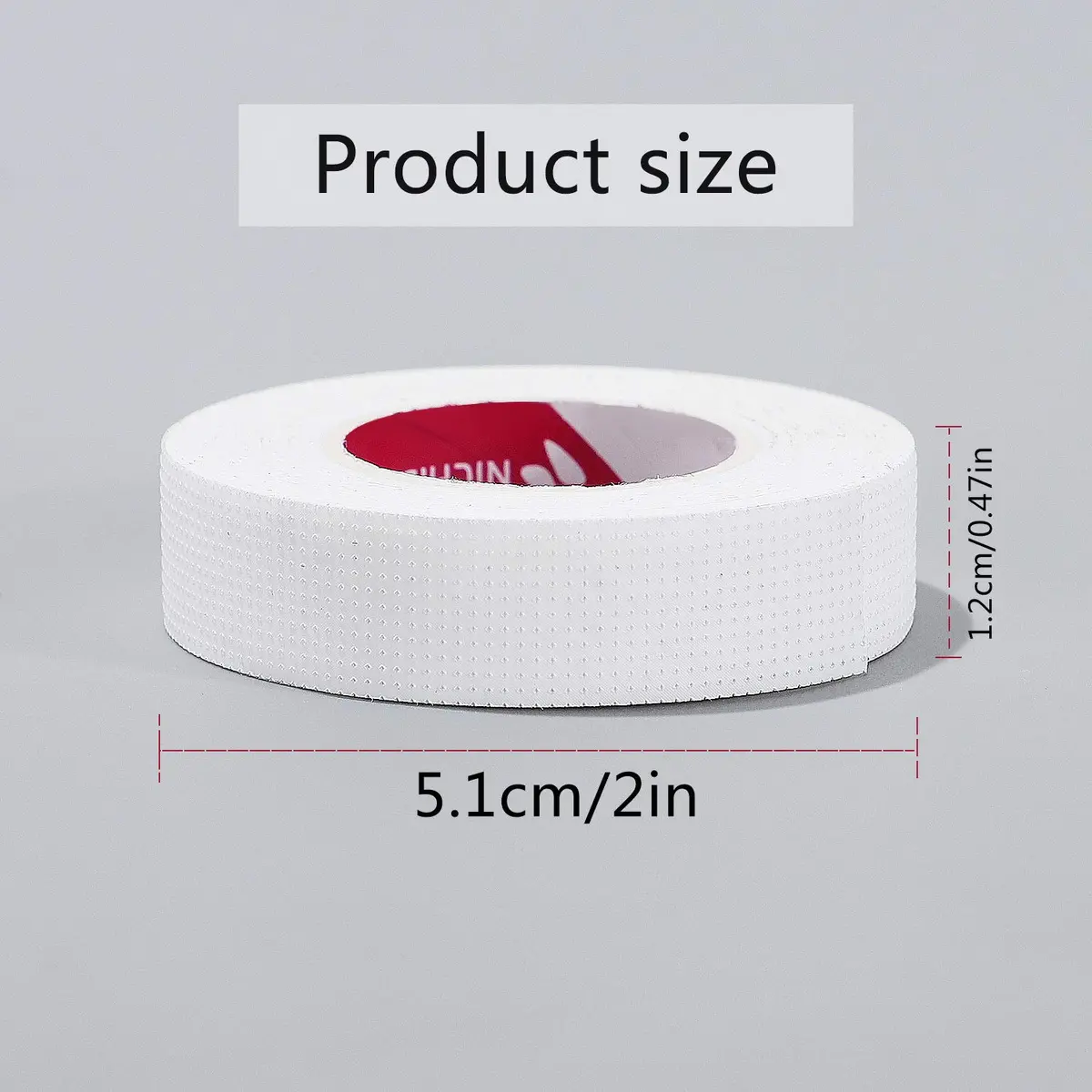 JASSINS Eyelash Tape,Adhesive Fabric,9m x 0.47in | Breathable, Portable, Salon-Quality - view 2
