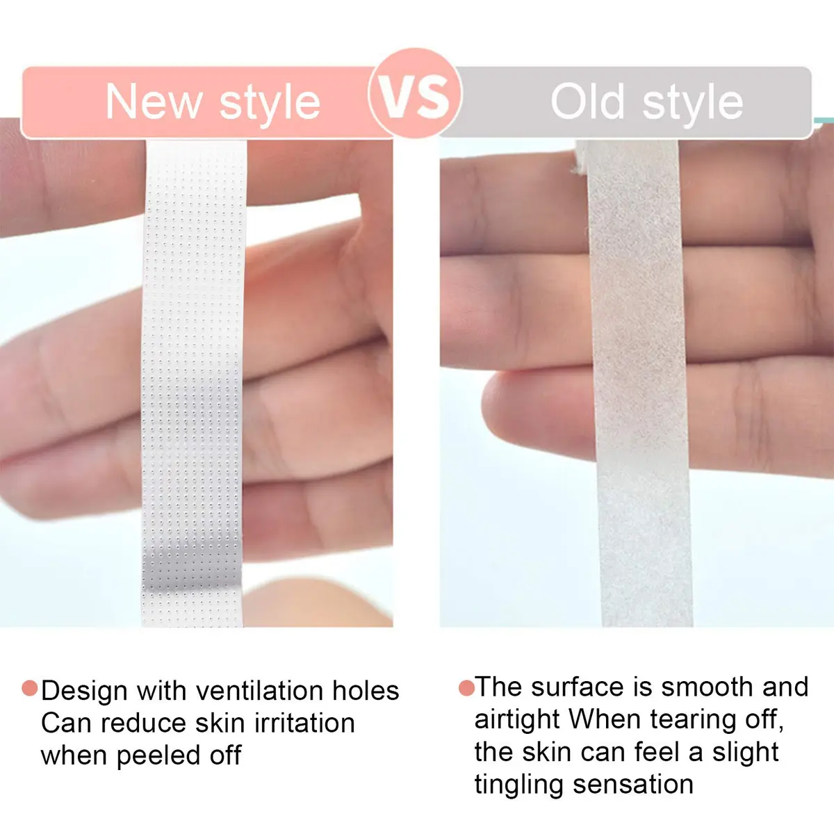 JASSINS Eyelash Tape,Adhesive Fabric,9m x 0.47in | Breathable, Portable, Salon-Quality - view 4