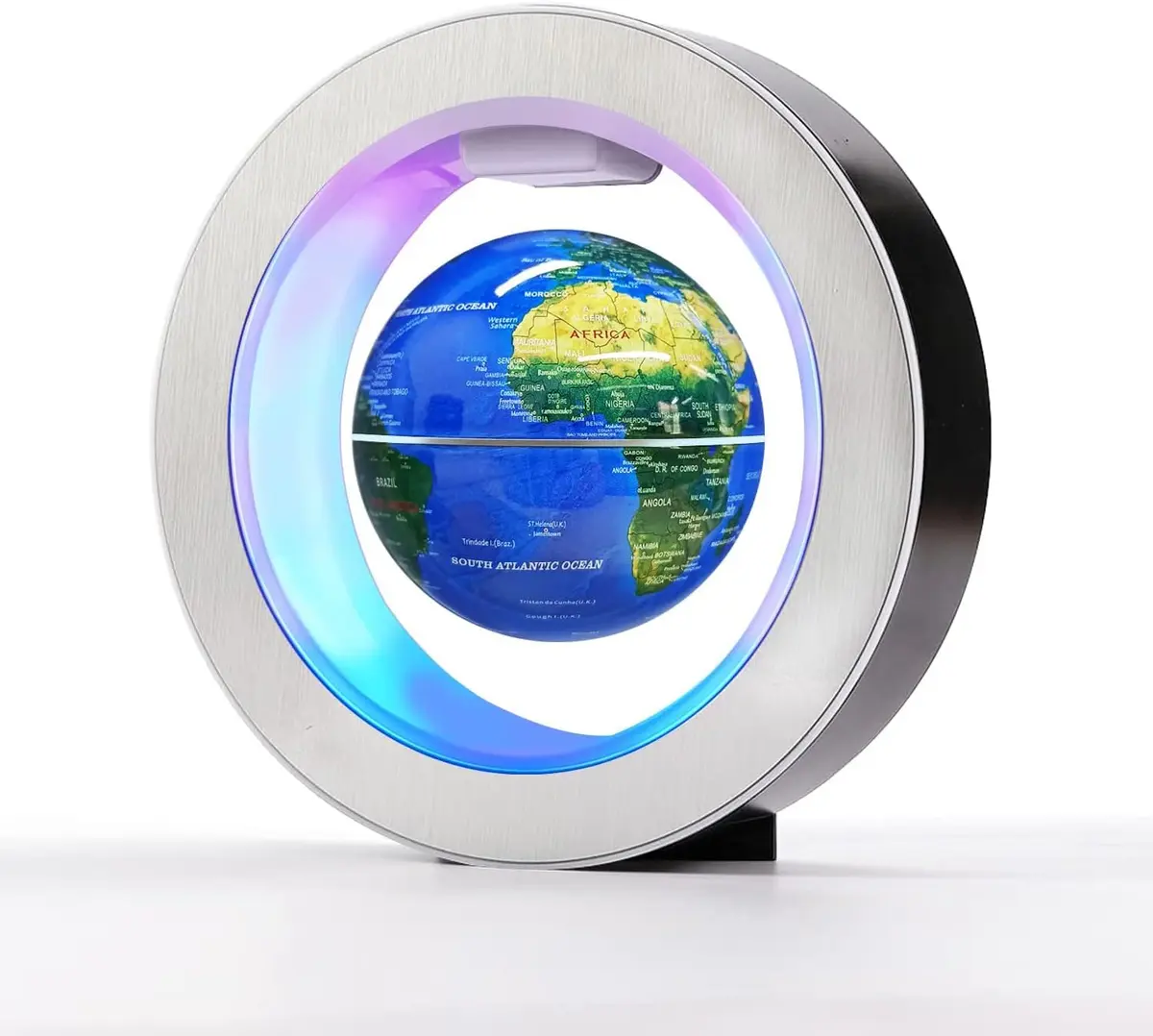 Flagest Magnetic Levitation Floating Globe with LED Lights 4 Inches (10.16 cm) | Educational Desk Decor - main product image
