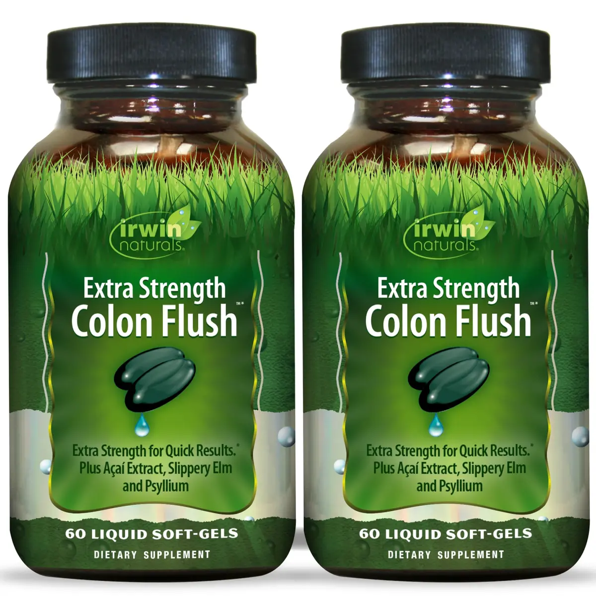 Irwin Naturals Extra Strength Colon Flush Digestive Support 60 Count | Supports Colon Wellness & Detox - main product image
