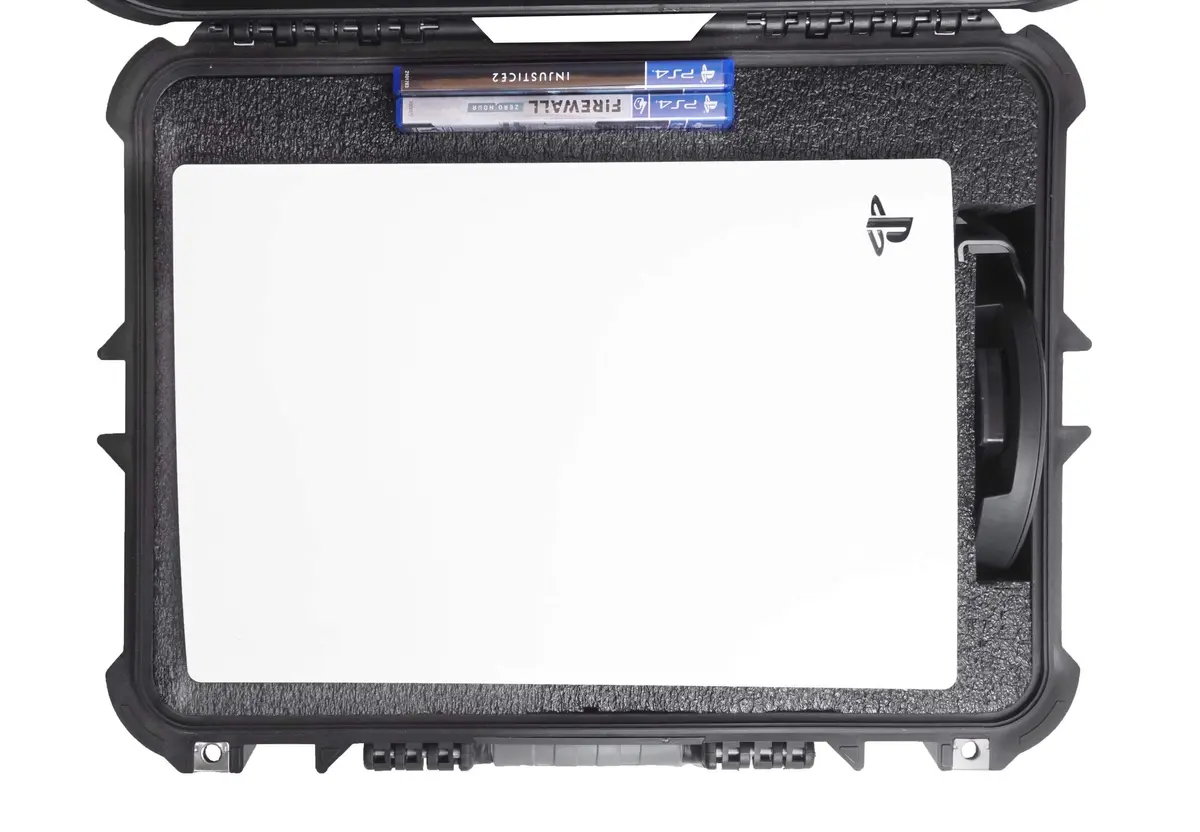 Case Club Waterproof PS5 Console Case for Gen 1 Disc/Digital & Accessories | Watertight, Crushproof, TSA Approved - view 3