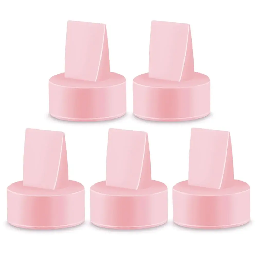 Maymom Duckbill Valves for Spectra S1 S2 9 Plus 5ct (Pink) | BPA-Free Silicone Replacement Parts - main product image