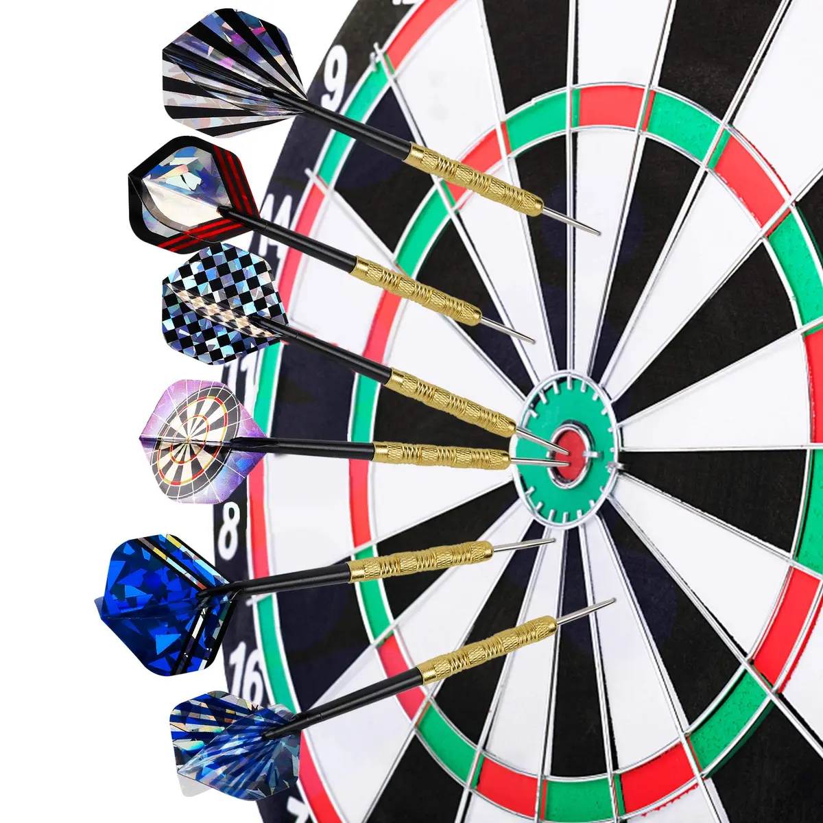 Accmor Metal Tip Darts, Steel Tip Darts, 14g Professional Metal Darts, 18 pcs | Durable, Precise Control for All Skill Levels - view 5