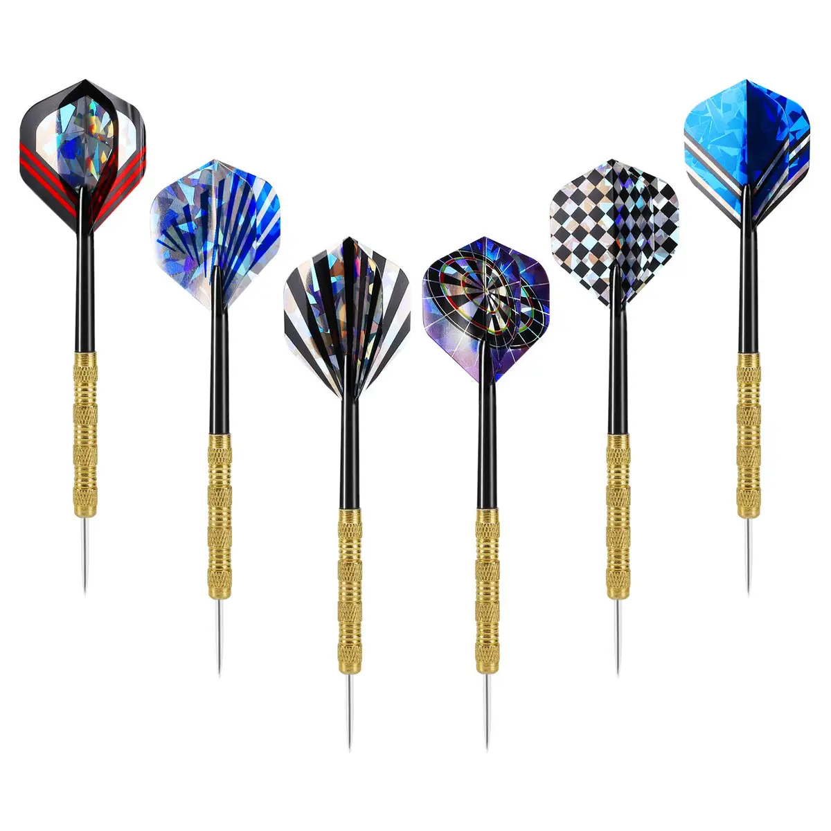 Accmor Metal Tip Darts, Steel Tip Darts, 14g Professional Metal Darts, 18 pcs | Durable, Precise Control for All Skill Levels - view 2