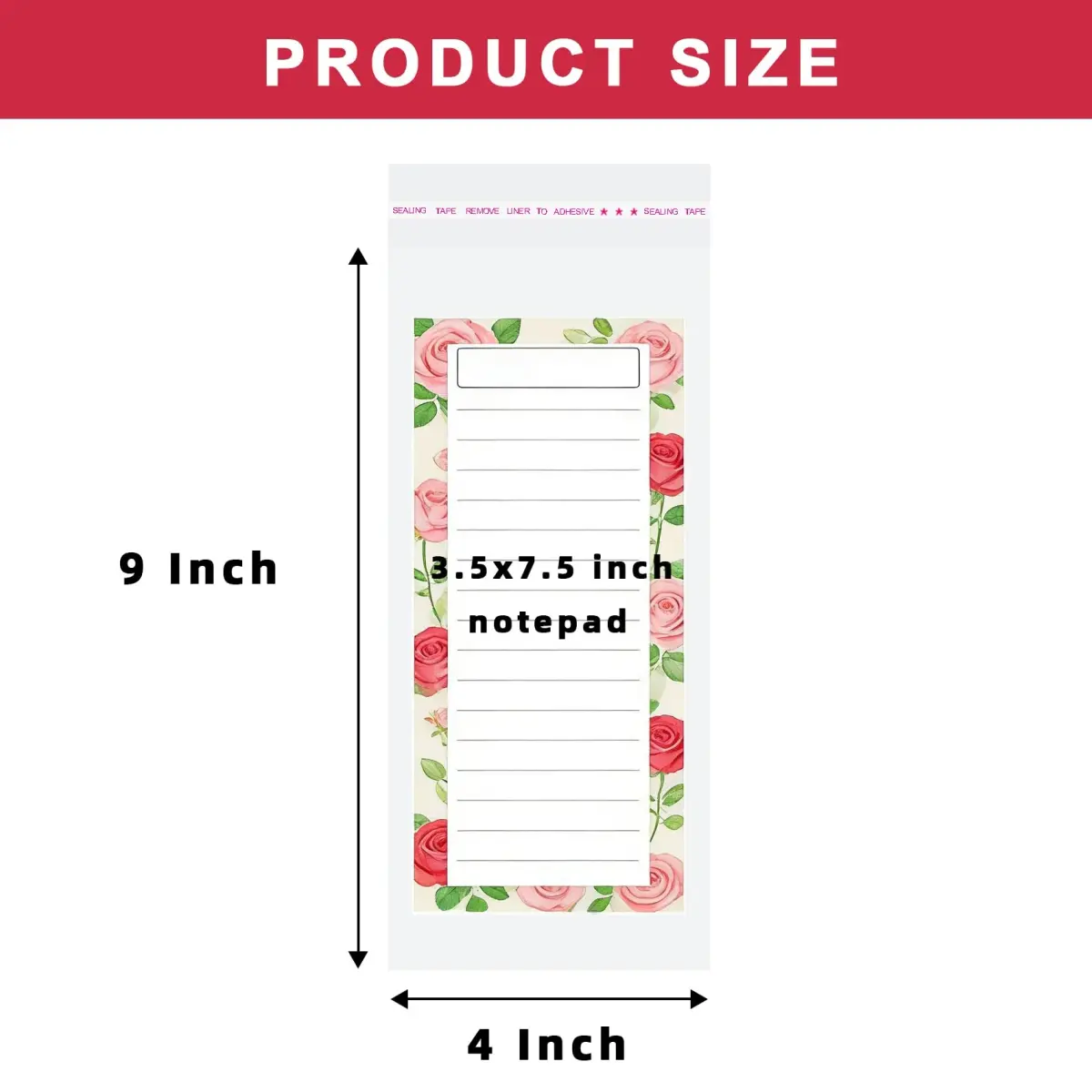 Morepack Clear Cellophane Bags with Adhesive Seal, 4x9 Inches, 200 Pcs | USA Imported for Packaging Treats - view 2