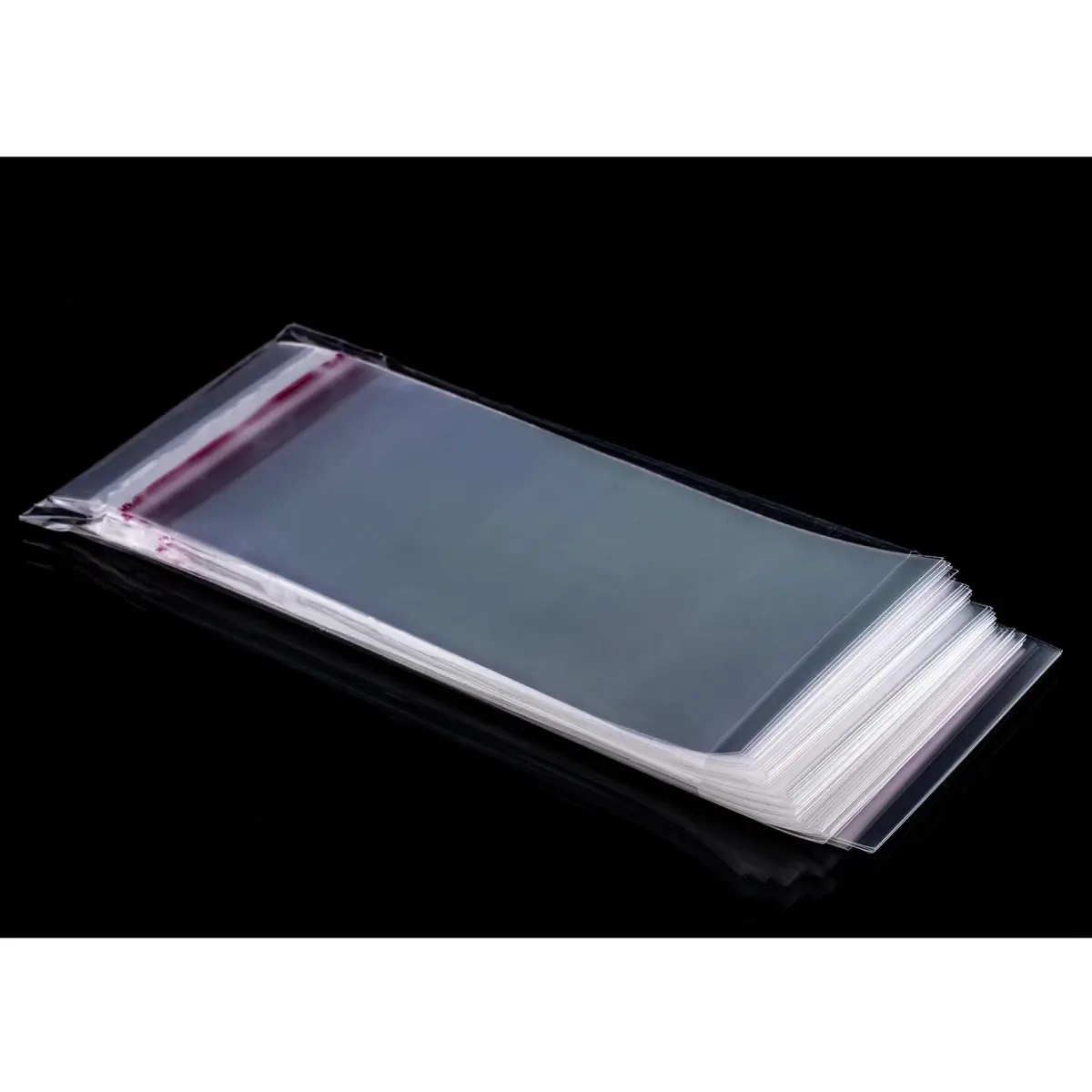 Morepack Clear Cellophane Bags with Adhesive Seal, 4x9 Inches, 200 Pcs | USA Imported for Packaging Treats - view 7