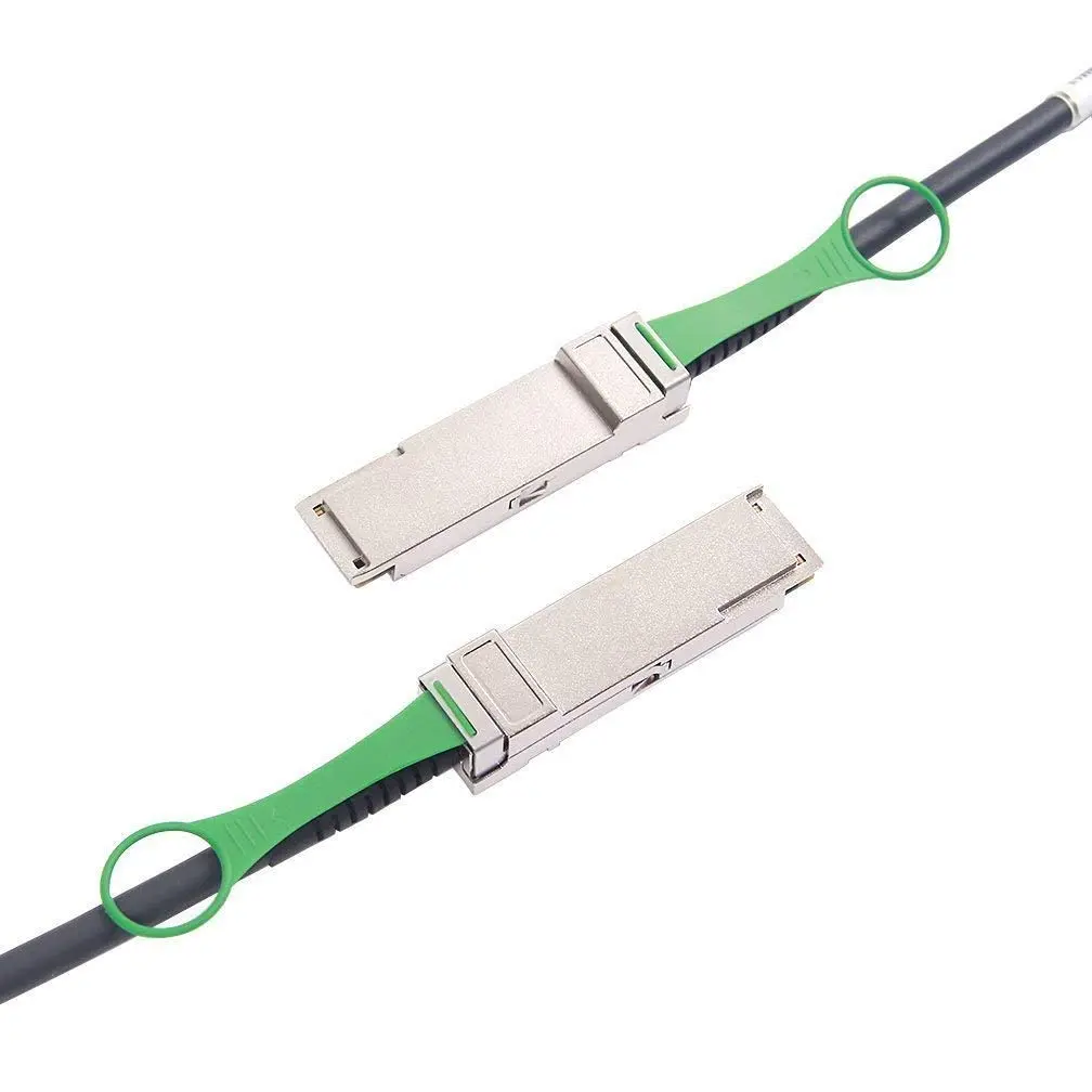 10Gtek 40GBASE-CR4 QSFP to QSFP Passive Copper Twinax Cable 3m | Compatible with Dell Force10 & EMC - view 3