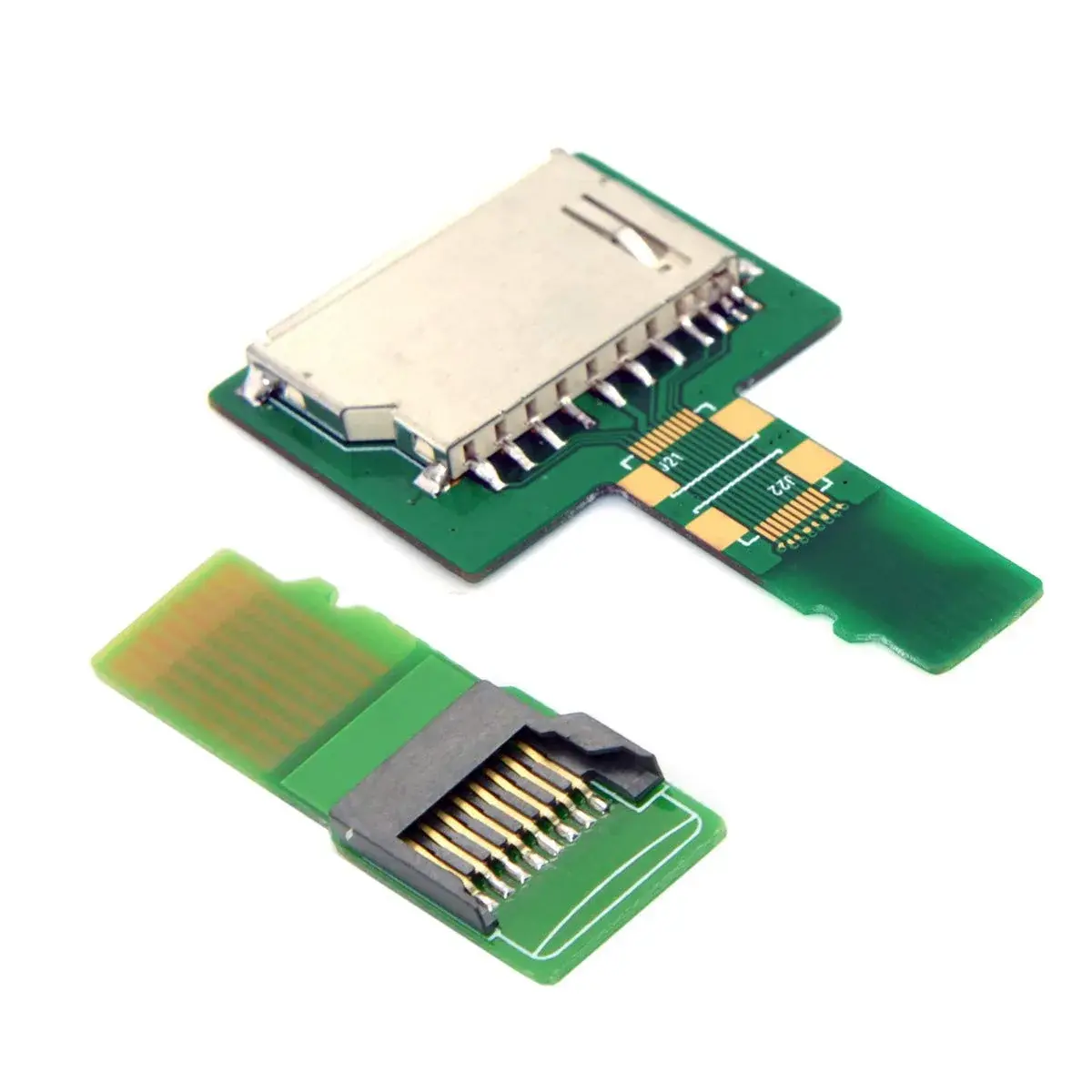 cablecc SD TF Card Socket Female to Micro-SD TF Male Memory Card Kit Extension Adapter | Testing Tools Extender - view 3